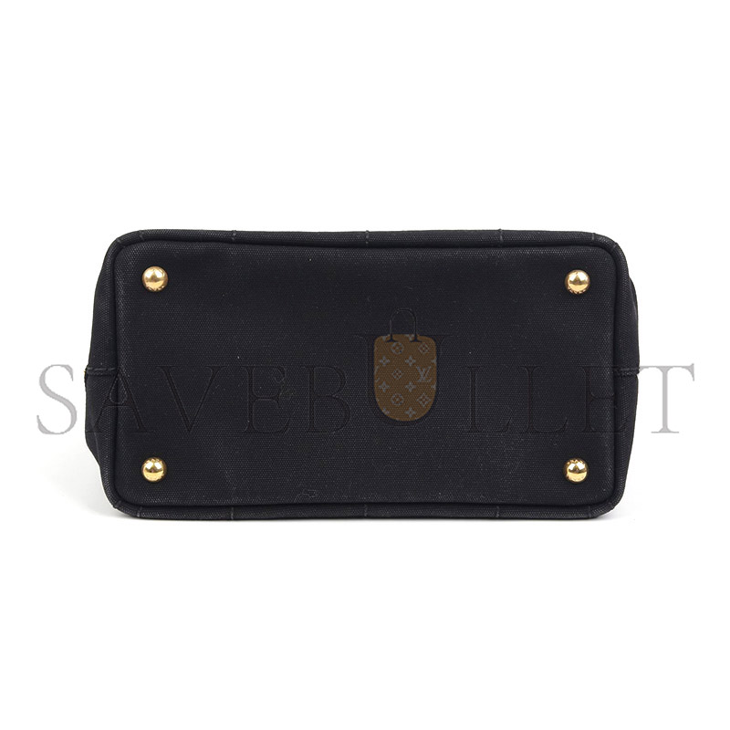 Pra*a denim black denim shoulder bag 1bg439 (28*20*15cm)